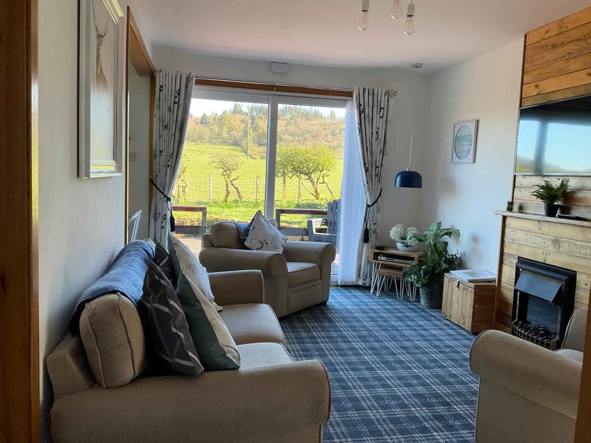 Heron Lodge, Edge Of Mabie Forest Dumfries Exteriör bild